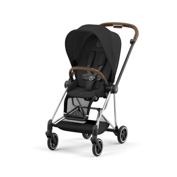 Mios Chrome Brown Stroller Sepia Black