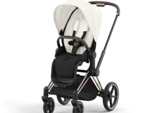 Priam Stroller Rosegold Off White